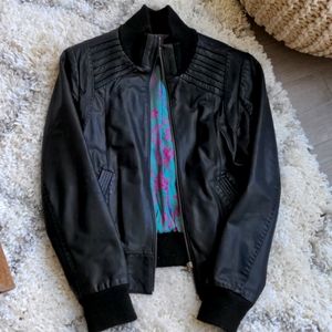 Leather jacket